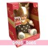 Anne Geddes Puppe 23 cm - Weihnachten - Baby Rentier