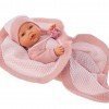 Antonio Juan Puppe 37 cm - Bimba mit rosa Decke