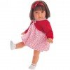 Antonio Juan Puppe 55 cm - Braunes Haar Lula mit Bob-Haarschnitt