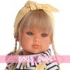 Antonio Juan Puppe 45 cm - Bella mit gelbem Outfit