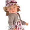 Antonio Juan Puppe 45 cm - Bella mit Blumenkleid