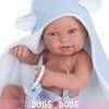 Antonio Juan Puppe 42 cm - Neugeborenes Pipo Handtuch Junge