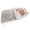 Antonio Juan Puppe 42 cm - Neugeborener Junge Oli mit Schlafsack