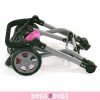 Mika Kinderwagen 74,5 cm zum Puppenwagen umbaubar - Bayer Chic 2000 - Pinky Balls