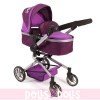 Yolo Kinderwagen 75 cm umwandelbar in Puppenwagen - Bayer Chic 2000 - Lila