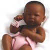 Berenguer Boutique Puppe 36 cm - La newborn 18507N (Mädchen) afroamerikaner