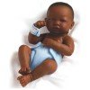 Berenguer Boutique Puppe 36 cm - 18506N La Neugeborene (Junge) Afroamerikaner