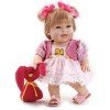 Berjuan Puppe 38 cm - Boutique Puppen - Andrea blondes Mädchen