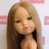 Berjuan Puppe 35 cm - Boutique Puppen - Fashion Girl blond mit extra langen Haaren ohne Kleidung