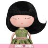Berjuan Puppe 32 cm - Anekke - Träume mit grünem Outfit