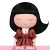 Berjuan Puppe 32 cm - Anekke - Süß mit rotem Outfit