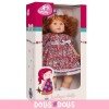 Berjuan Puppe 63 cm - Boutique Puppen - Anne mit Blumenkleid