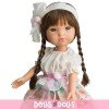 Berjuan Puppe 35 cm - Boutique Puppen - Fashion Girl mit Zöpfen