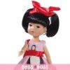 Berjuan Puppe 35 cm - Gretta mit rosa Kleid