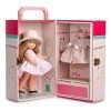Berjuan Puppe 22 cm - Boutique Puppen - Irene blond mit Schrank und Mantel