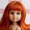 Berjuan Puppe 35 cm - Boutique Puppen - My Girl rothaarig ohne Kleidung