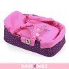 Smarty kleiner Kinderwagen 57 cm für Puppen - Bayer Chic 2000 - Dots Purple Pink