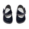 Ergänzungen für Así Puppe 36 bis 40 cm - Marineblaue Schuhe für Guille-, Koke- und Nelly-Puppe