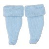 Así Puppe Complements 36 bis 46 cm - Hellblaue Stiefeletten