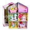 Papphaus mit Puppen und Accessoires - Designed by Berenguer - Lots to Love Babies