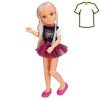 Nancy Puppe Outfit 43 cm - Ein Tag Kostüm - Star Set