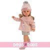 Llorens Puppe 37 cm - Daniela mit rosa Winteroutfit