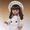 Mariquita Pérez Puppe 50 cm - Mit beigem Mantel und Hut