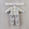 Outfit für Así Puppe 36 cm - Dino Pyjama für Alex Puppe