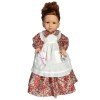 Paola Reina Puppe 42 cm - Doloretes mit kastanienbraunem Kleid (El Secreto de Puente Viejo)