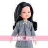 Paola Reina Puppe 32 cm - Las Amigas - Liu mit grauem Kleid