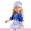 Paola Reina Puppe 32 cm - Las Amigas - Manica mit blauem Kleid mit Hut
