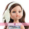 Paola Reina Puppe 32 cm - Las Amigas - Carol mit Matrosenoverall und Tasche