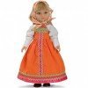 Paola Reina Puppe 32 cm - Las Amigas - Marina Orange