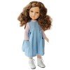 Reina del Norte Puppe 32 cm - Margo mit blauem Kleid