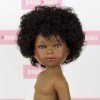 Vestida de Azul Puppe 28 cm - Carlota Afroamerikanerin ohne Kleidung