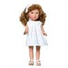 Vestida de Azul Puppe 33 cm - Paulina rothaarig mit weißem Kleid
