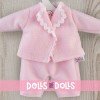 Outfit für Así Puppe 20 cm - Rosa Strampler und Jacke Set für Tom Puppe