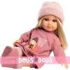 Llorens Puppe 35 cm - Elena mit einem rosa Outfit