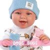 Llorens Puppe 44 cm - Neugeborene Talo/Tala lächelt