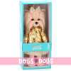 Lucky Doggy Puppe 37 cm - Lucky Yoyo - Goldene Jacke