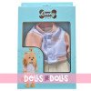 Outfit für Lucky Doggy Puppe 37 cm - Abendspaziergang