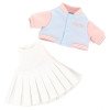 Outfit für Lucky Doggy Puppe 37 cm - Abendspaziergang