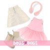 Outfit für Lucky Doggy Puppe 37 cm - Rosa Traum