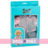 Outfit für Lucky Doggy Puppe 37 cm - Urban Chic