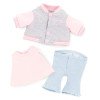 Outfit für Lucky Doggy Puppe 37 cm - Urban Chic