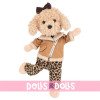 Lucky Doggy Puppe 37 cm - Lucky Fendi - Leopardenanzug