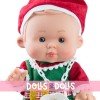 Marina & Pau Puppe 26 cm - Nenotes Christmas Edition - Elfenjunge