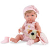 Marina & Pau Puppe 45 cm - Ane Baby mit Doudou