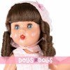 Mariquita Pérez Puppe 50 cm - Mit rosa kariertem Kleid