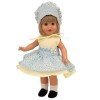 Mini Mariquita Pérez Puppe 21 cm - Gelbes Kleid 2024